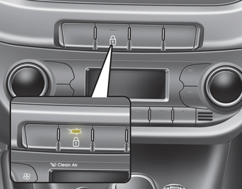 Kia Cee D With Central Door Lock Unlock Switch Operating