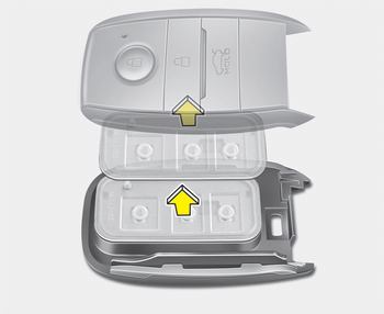 Change KIA key battery 